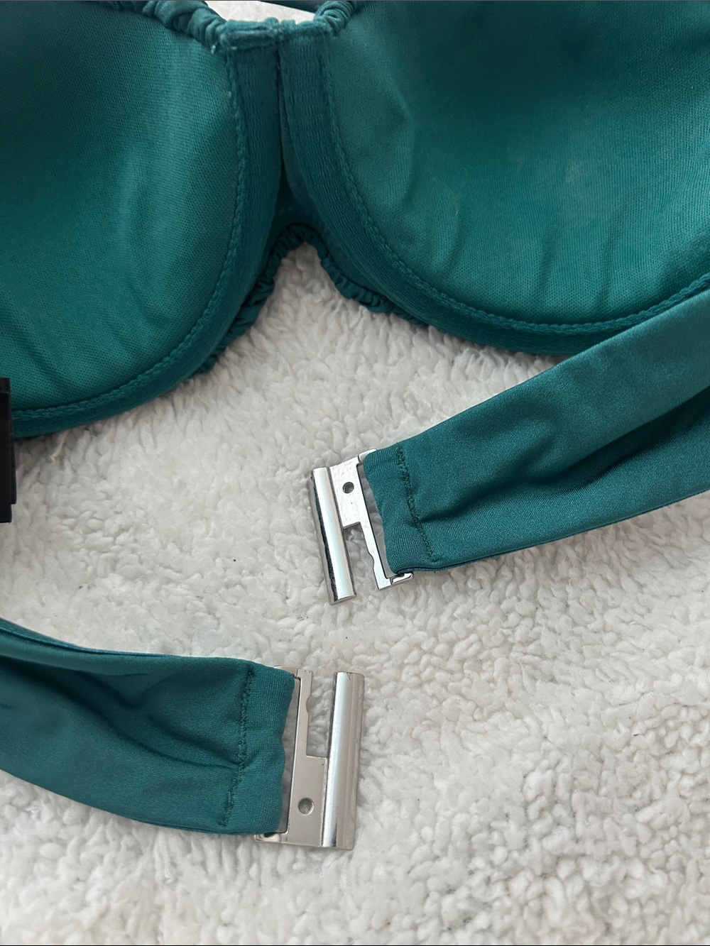 H&M Teal Bandeau Bikini Top - Picture 4 of 8
